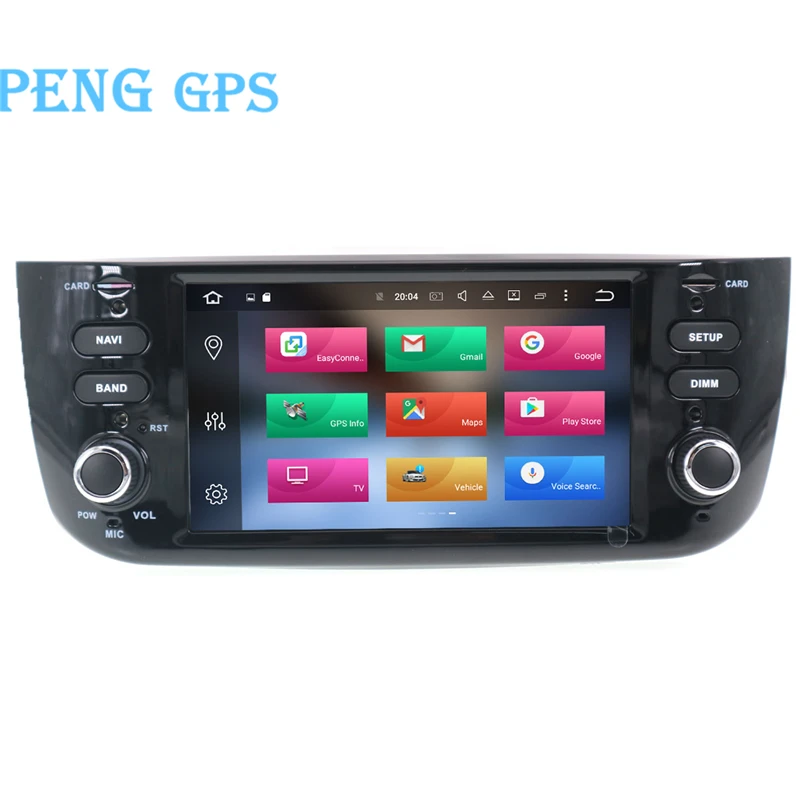 Android 9 0 автомобильный dvd плеер gps навигация для Fiat Punto 2009 + Linea 2012 Автомагнитола