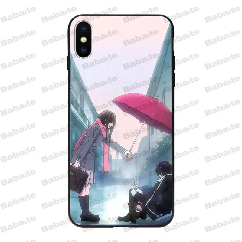 Мягкий чехол для телефона Babaite из ТПУ с аниме рисунком норагами yato iPhone X Xs Xr XsMax 10 7