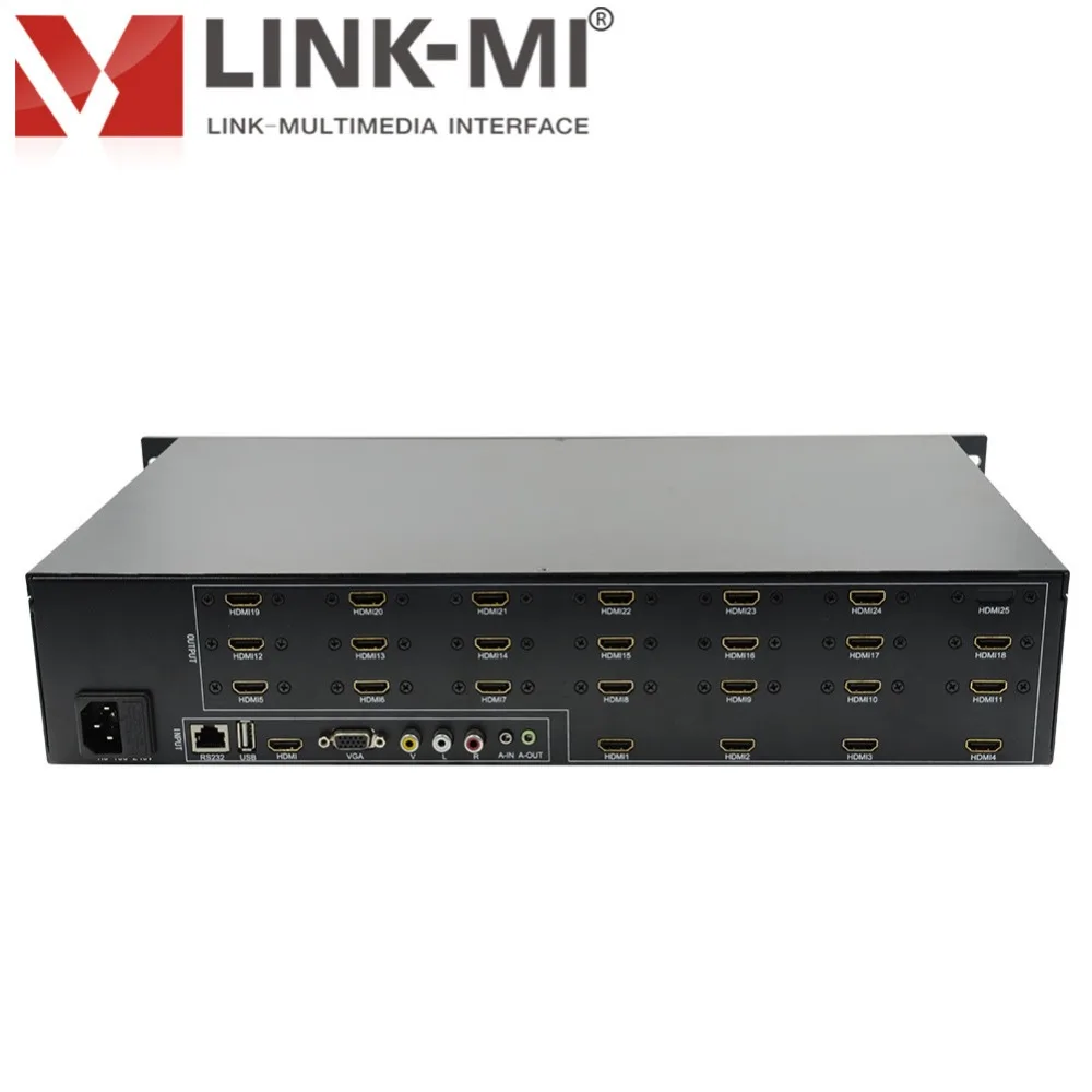 LINK MI 24 Порты и разъёмы контроллера видеостены для телевизоры sup 4x6 4x5 4x4 4x3 3x3 2x2 180