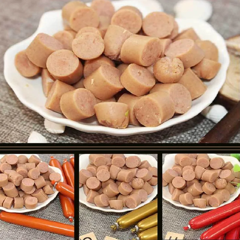 Dog Snacks Low salt low fat Chicken/Beef/Duck ham sausage hot dog Training Reward snacks Nutritious delicious food | Дом и сад