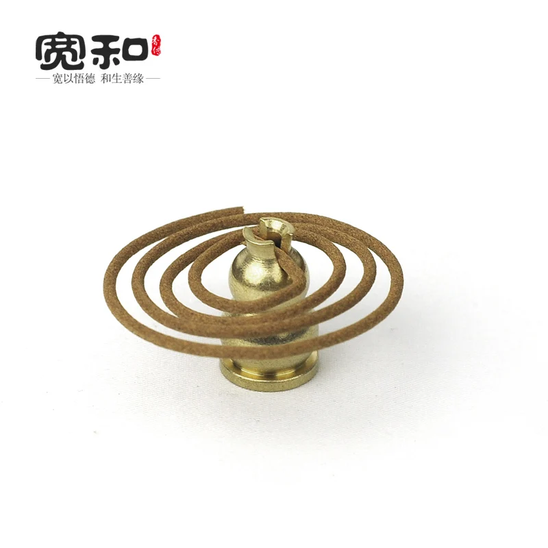 

Pure brass incense bottle gourd incense coil incense coil brass incense coil clamp compatible with 2/4 hours
