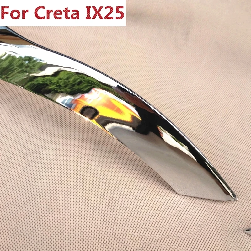 Для Hyundai Creta IX25 2015 2016 2017 ABS хромированный задний фонарь Накладка украшение