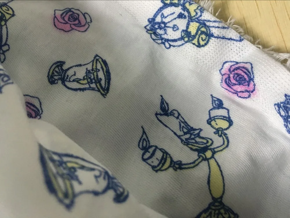 Красивый хлопковый чайник подсвечник принцесса Белла DIY ткань мягкая летняя