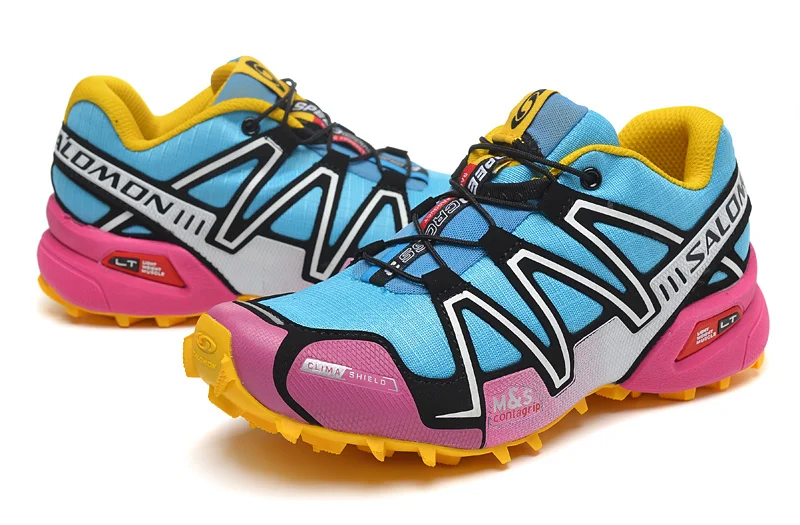 Salomon Скорость Крест 3 CS женские ботинки для улицы дышащая Соломон кроссовки