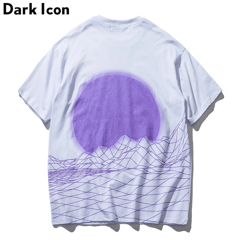 DARK ICON большие размеры футболки с коротким рукавом футболка для мужчин и женщин 2019