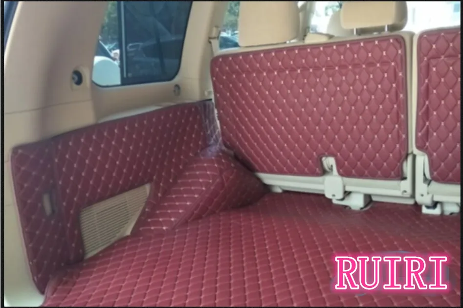Лучшее качество! Специальные коврики для багажника Toyota Land Cruiser 200 5 мест 2018 2007