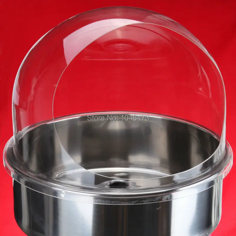 

Clear Bubble Cover Fit 20" 52cm Dia. Bowl For Cotton Candy Machine Cover Floss Sugar Maker Lid