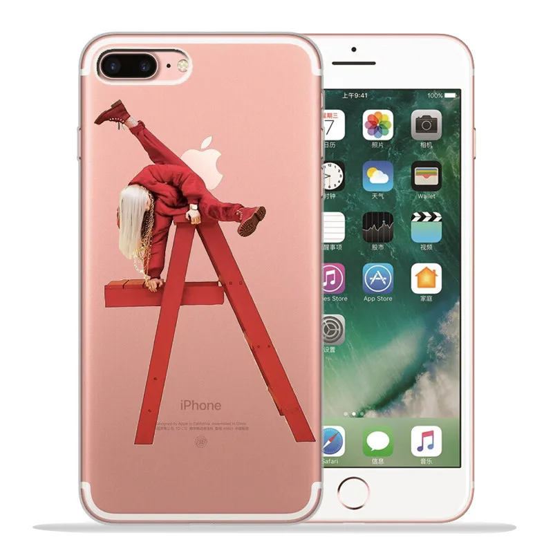 1810 Роскошный чехол Billie eilish для iPhone X, XR, XS, Max, 5, 5S, SE, 6, 6 S, 7, 8 Plus, чехол для телефона, Funda, Coque, Etui, capa, shell capinha - Цвет: 1810