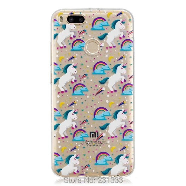 Мягкий ТПУ чехол C-ku Flower Fruit для Xiaomi 6 6X 5X Redmi NOTE 4 Huawei Y5 2017 Y9 2018 мультяшный с арбузами