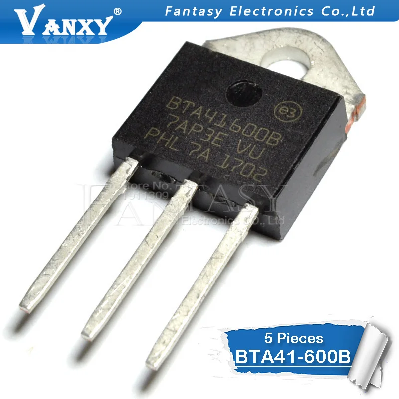 5 шт. BTA41-600B TO-3P BTA41-600 TO3P BTA41600B BTA41-800B BTA41800B BTA26-600B BTA26600B BTA26-700B BTA26700B BTA41-800 | Электронные