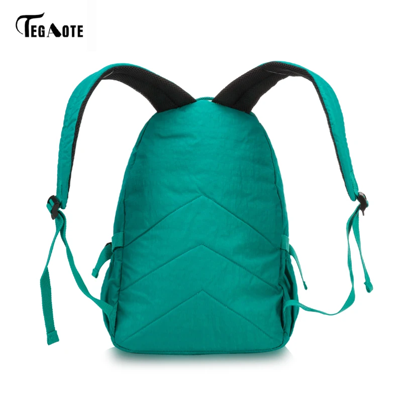 TEGAOTE Большой Вместительный рюкзак для девочек-подростков Mochila женские рюкзаки школьные нейлоновые водонепроницаемые сумки для мужчин и женщин