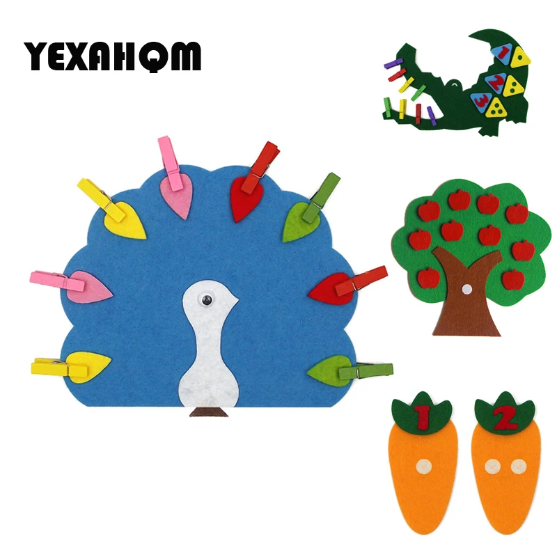YEXAHQM детский сад ручной DIY игрушки для детей плетение ткани Раннее Обучение