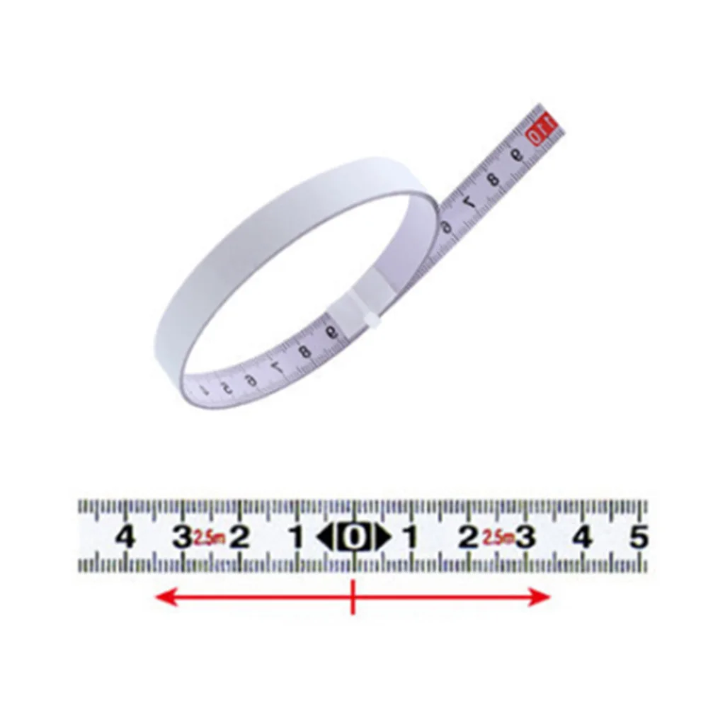 Самоклеящаяся линейка измерительная лента 2 м для верстаков