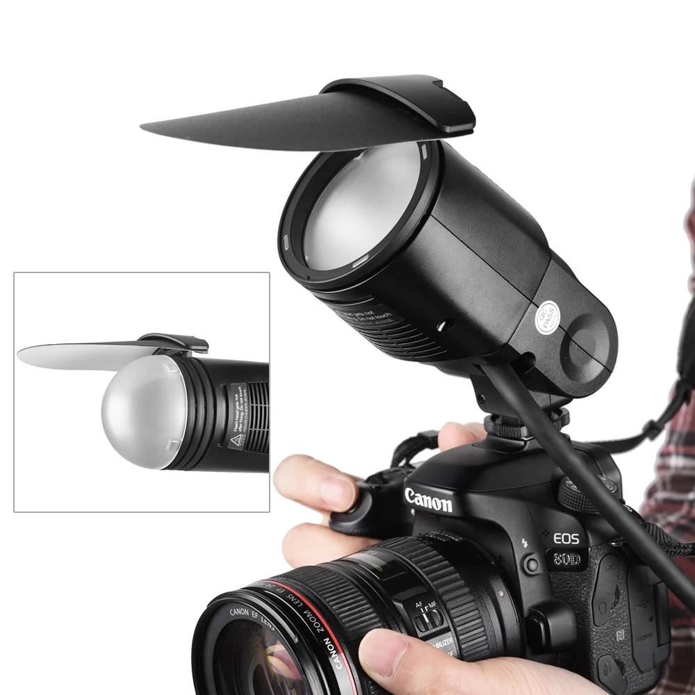 Godox AK R1 дверь сарая Snoot Цветной фильтр отражатель соты шаровой рассеиватель