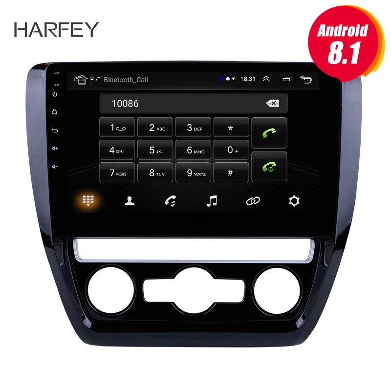 Harfey для 2012 2013 2014 2015 VW Volkswagen SAGITAR GPS навигационная система Android 8 1 радио Bluetooth Музыка