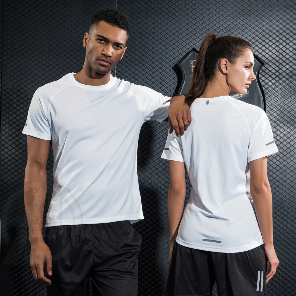 Брендовые Дизайнерские мужские и женские спортивные футболки с коротким рукавом