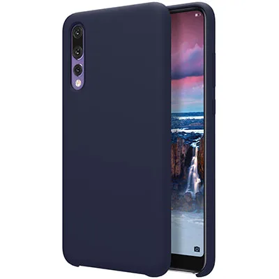 Защитный чехол Nillkin Flex Pure для huawei P30 P20 Pro Чехол тонкий мягкий жидкий силиконовый резиновый противоударный чехол для телефона для Nova 4e - Цвет: Blue