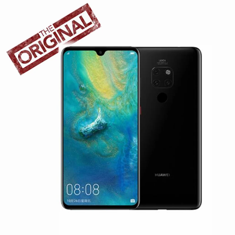 HUAWEI Mate 20 смартфон 6 53 дюймов с полным экраном 2244X1080 Kirin 980 Восьмиядерный Android 9 4000 мАч