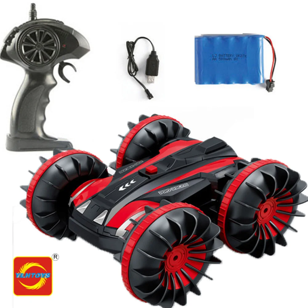 Автомобильный трюковый автомобиль с дистанционным управлением вращается на 360