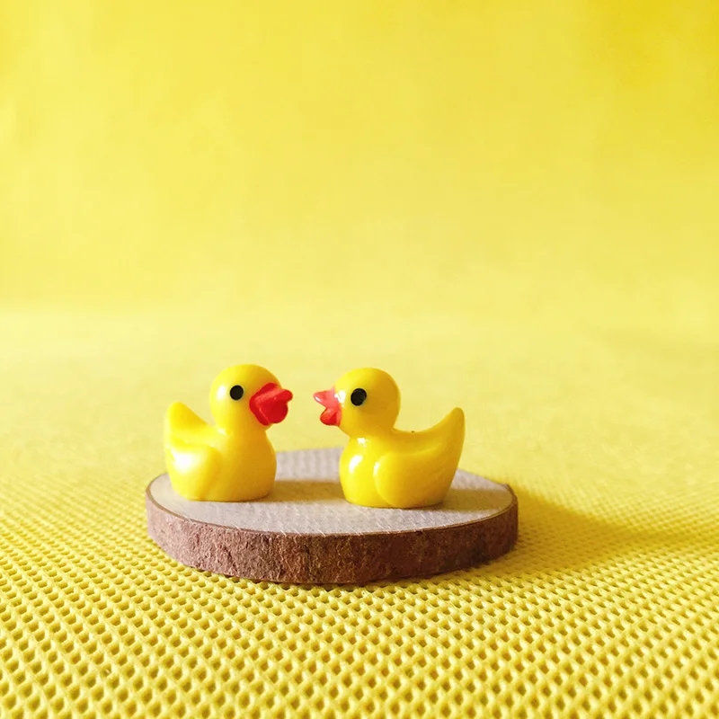 Продажа ~ 2 шт утка цыпленок лебедь/Животные/миниатюры/милый/Сказочный