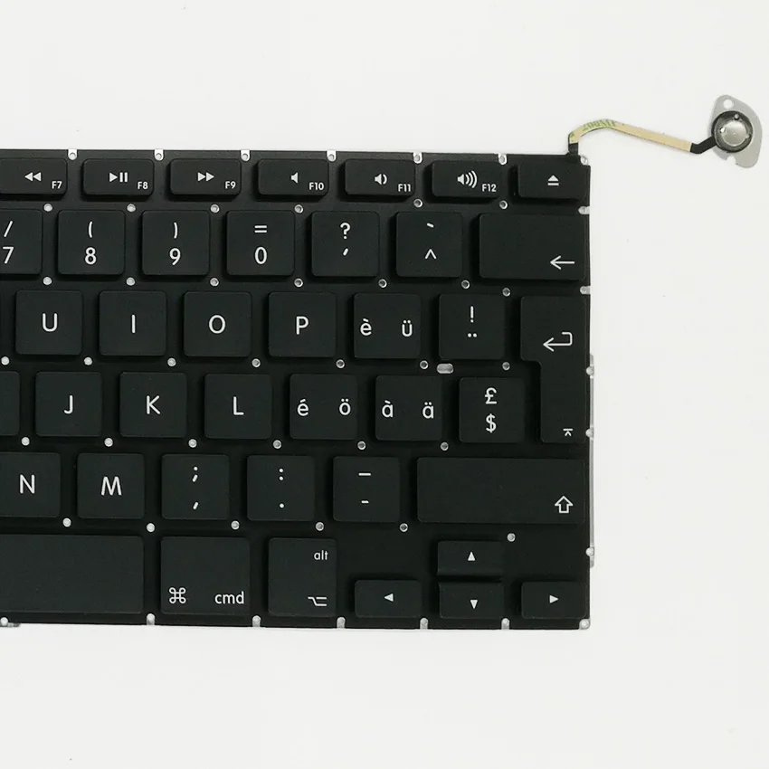 Новая швейцарская клавиатура для Macbook Pro 15 дюймов A1286 сменная 2009 2010 2011 2012|keyboard for
