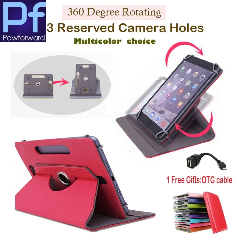 Для ViewSonic Pad Pro Viewpad 80D 8 дюймов 360 градусов вращающийся Универсальный Планшет PU