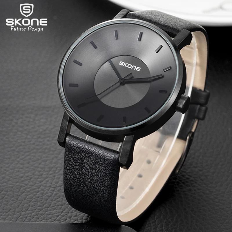 SKONE 2019 новый творческий бренд часы для мужчин женщин Мода повседневное