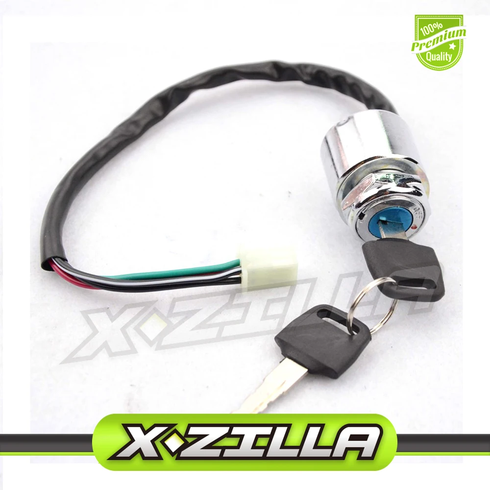 

4 wire Iron Key Ignition for ATV Dirt Bike