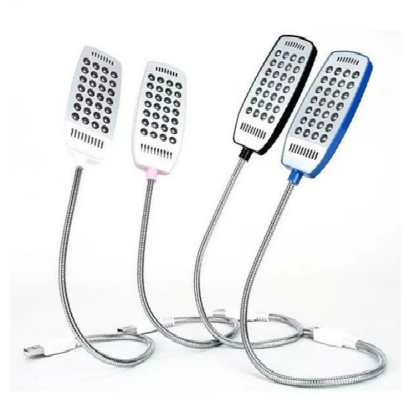 USB свет компьютерная лампа для портативного гибкого яркого мини 28 LED ноутбука