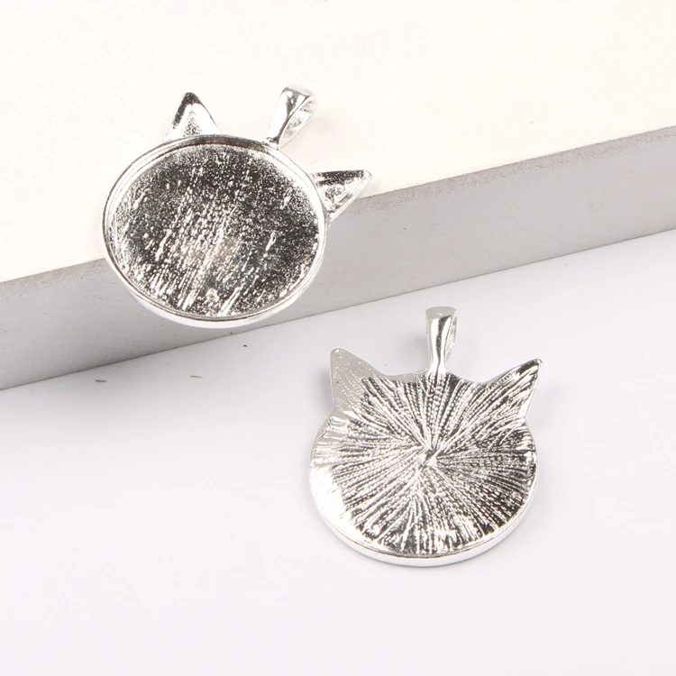 10 шт. подвески для кабошона 25 мм|jewelry blanks|25mm glass cabochonglass cabochon |