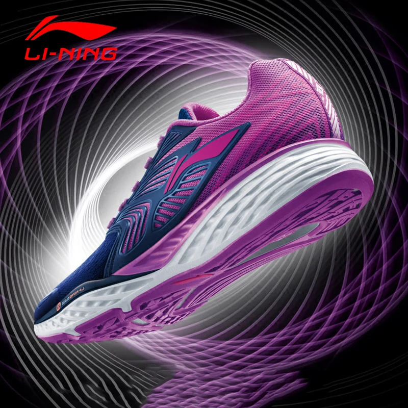 Профессиональные женские кроссовки Li Ning Cloud IV дышащие с амортизацией спортивная