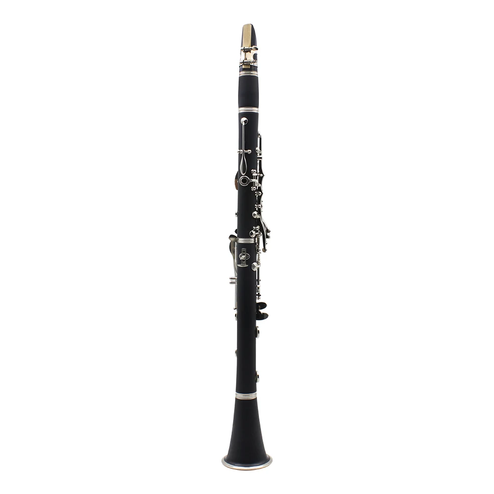 Кларнет ABS 17 ключ bB плоский сопрано бинокулярный кларнет с салфеткой для очистки