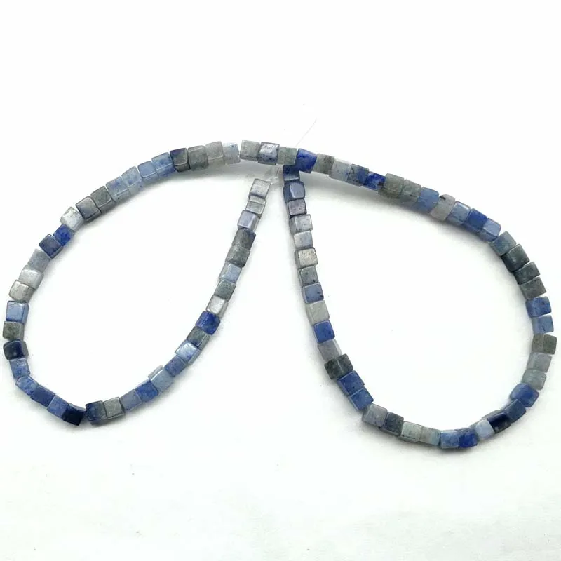 (1 нить/Лот) оптовая продажа Синий Кианит кубик свободный шарик 15 5 дюймов 11x6 мм