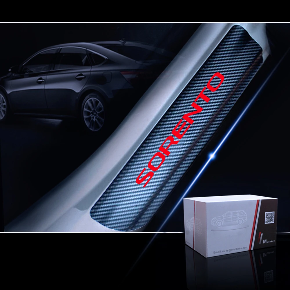 Накладка на порог двери порога для Kia Cadenza Opirus Rio Cerato Sorento автомобиля дверь