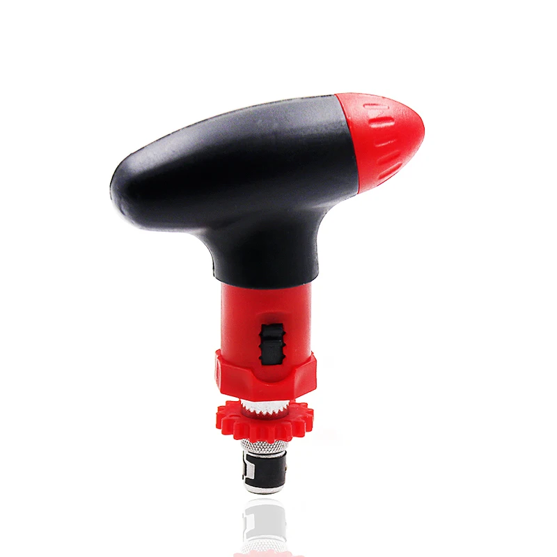 Ratchet screwdriver Ручная Т-образная трещотка шуруповерт Быстрый болт отвертка партия 6,35 мм может вращаться вперед и назад отвертки инструменты - Цвет: Ratchet screwdriver