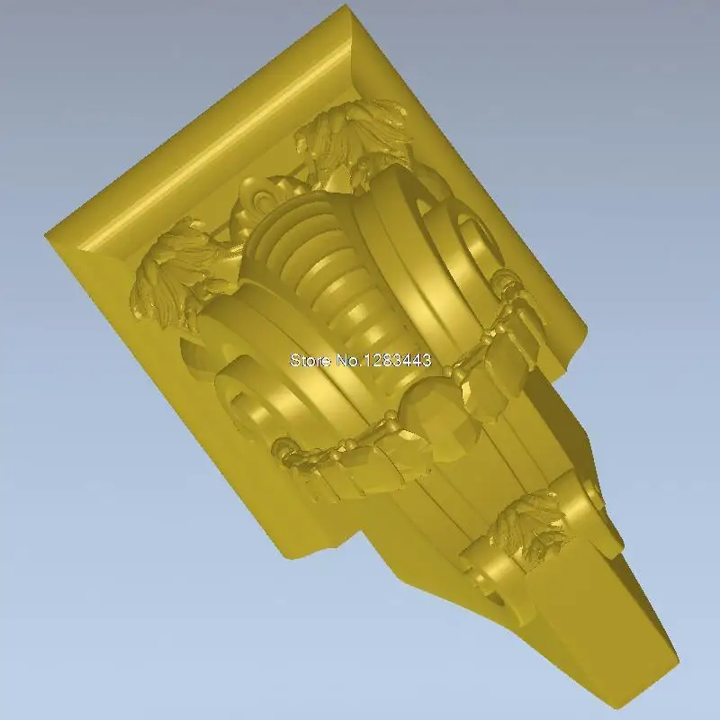 Высокое качество новая 3D модель для ЧПУ мебель украшение резная фигура