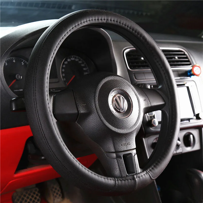 Чехол рулевого колеса автомобиля кожаные аксессуары для Daewoo gentra nexia lanos lacetti matiz