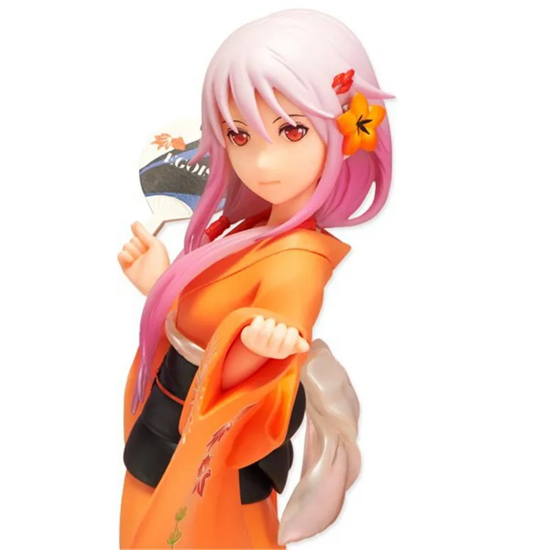 Azione 20 см аниме Guilty Crown Inori Yuzuriha Figura дель ПВХ 7 87 &quotcollezione хобби Modello Bambola Regalo