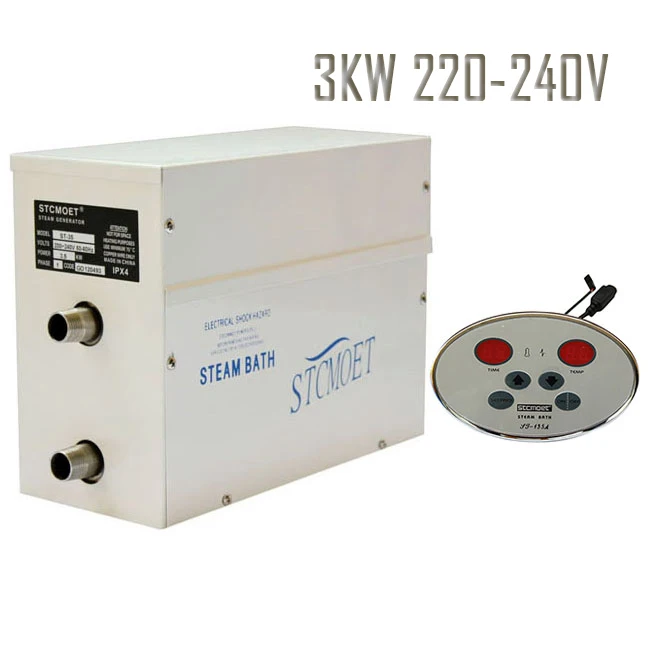 

Free shipping 3KW 220-240V Steam generator with The best Effective-cost in network RESIDENTIAL ,Fast-Response Safe Shower room