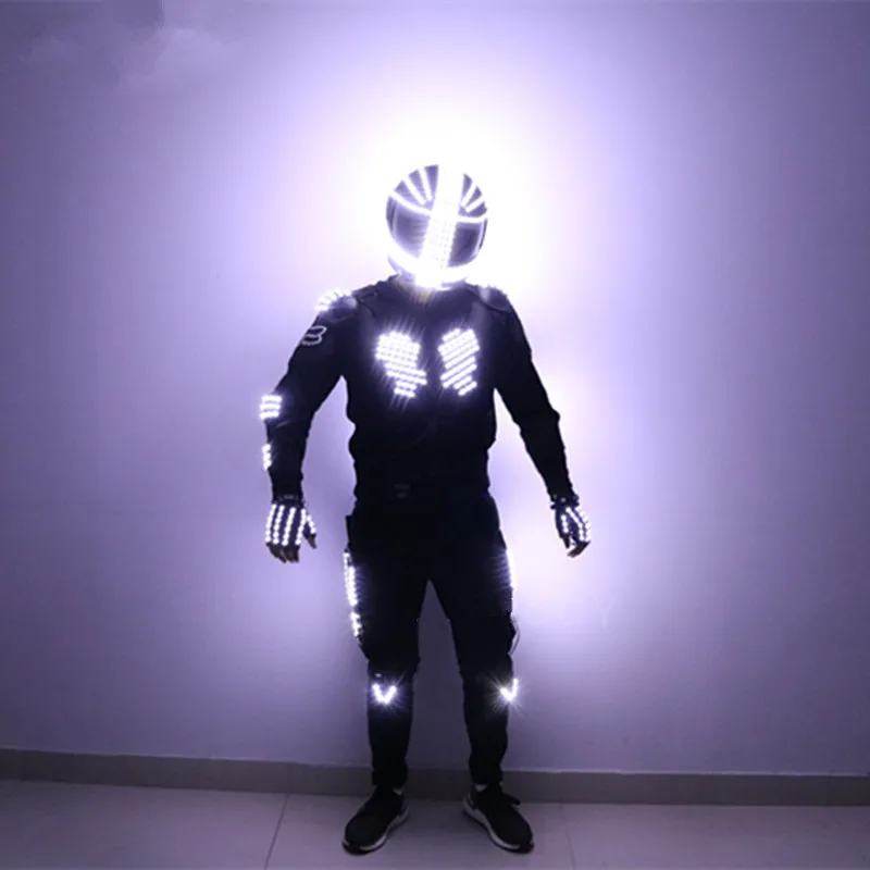 Новое поступление светодиодных костюмов роботов/танцевальное