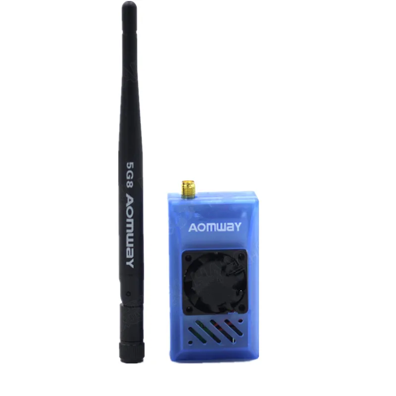 Aomway FPV 5.8Ghz 1000mW 1W 48CH AV Audio Video Transmitter and Receiver with DVR Recorder function | Электроника