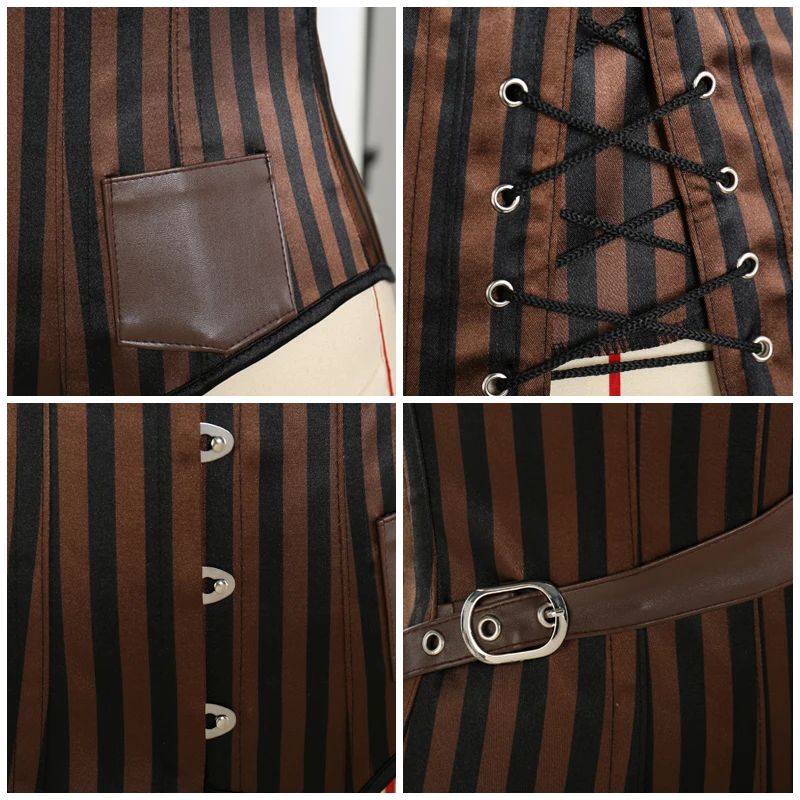 Корсет со стальными костями корсет для тренировок по талии 10 шт.|corsets and bustiers|steampunk