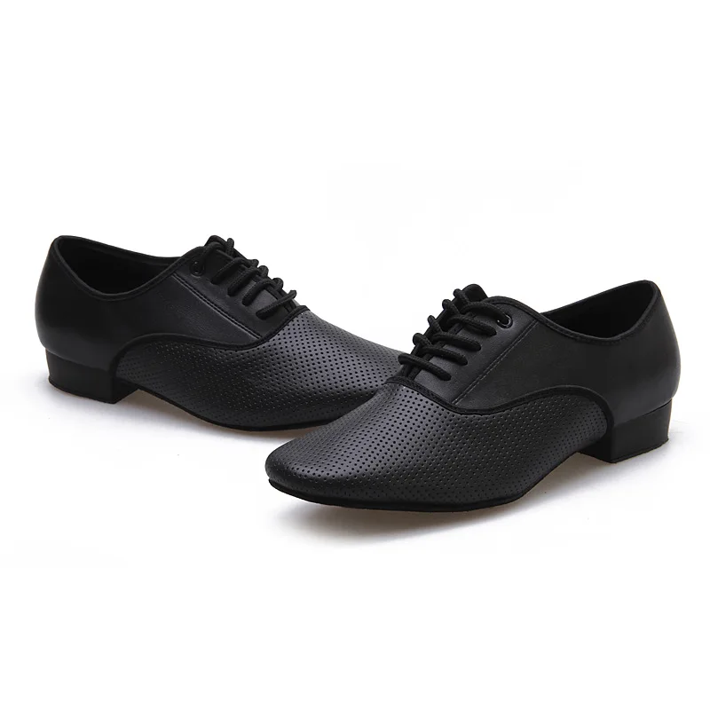 Спортивная обувь для мужчин Обувь латинских танцев Мужские кроссовки Кожаная на
