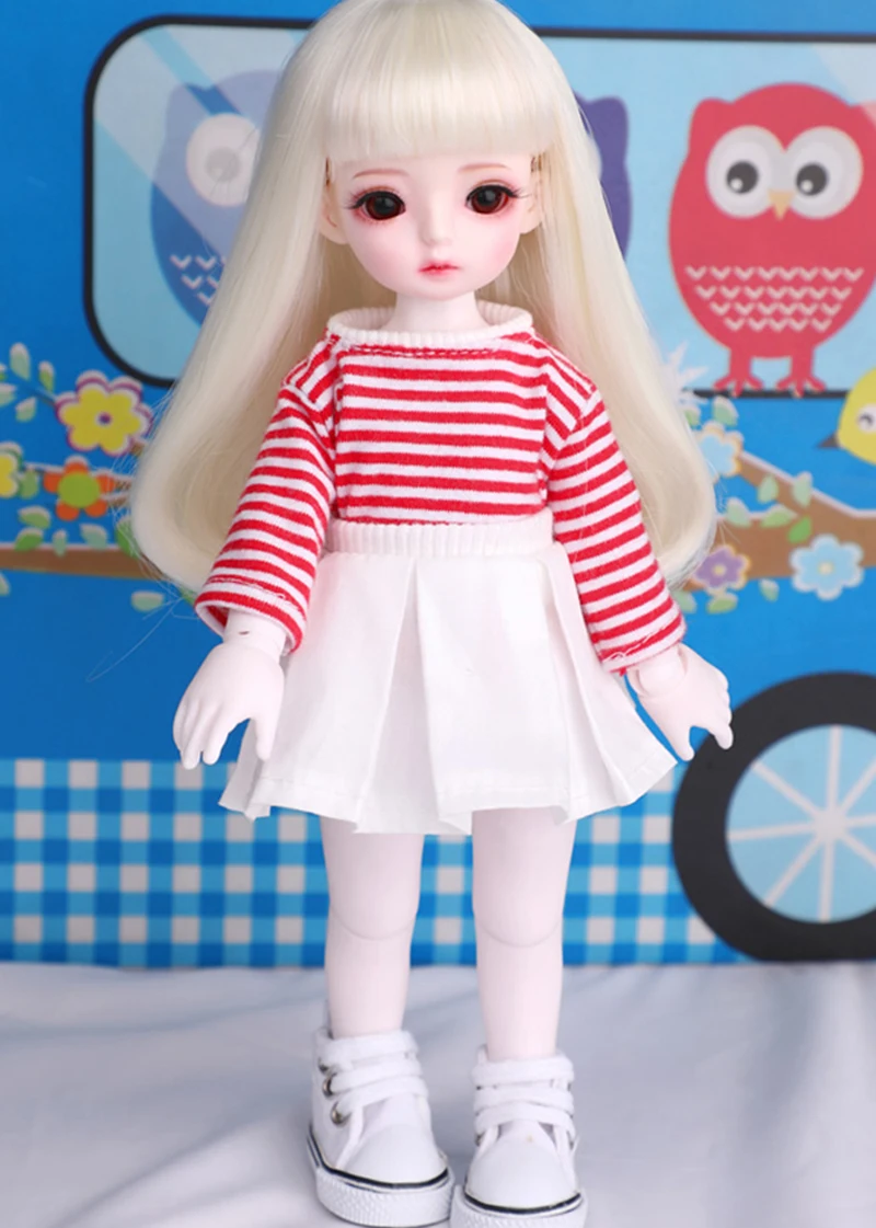 Бесплатная доставка полный комплект 1/6 BJD кукла BJD/SD милая VANILLAS из смолы для