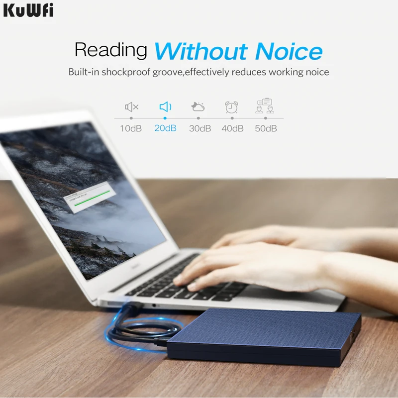 KUWFI USB внешний оптический привод 2 0 CD/DVD ROM Combo DVD RW Встроенная память горелки для Dell