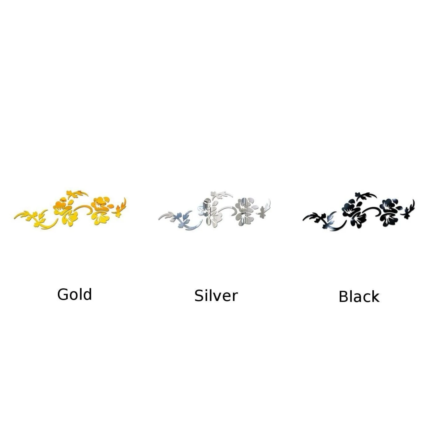 Самоклеющиеся наклейки на стену Цветочная лоза Современная наклейка