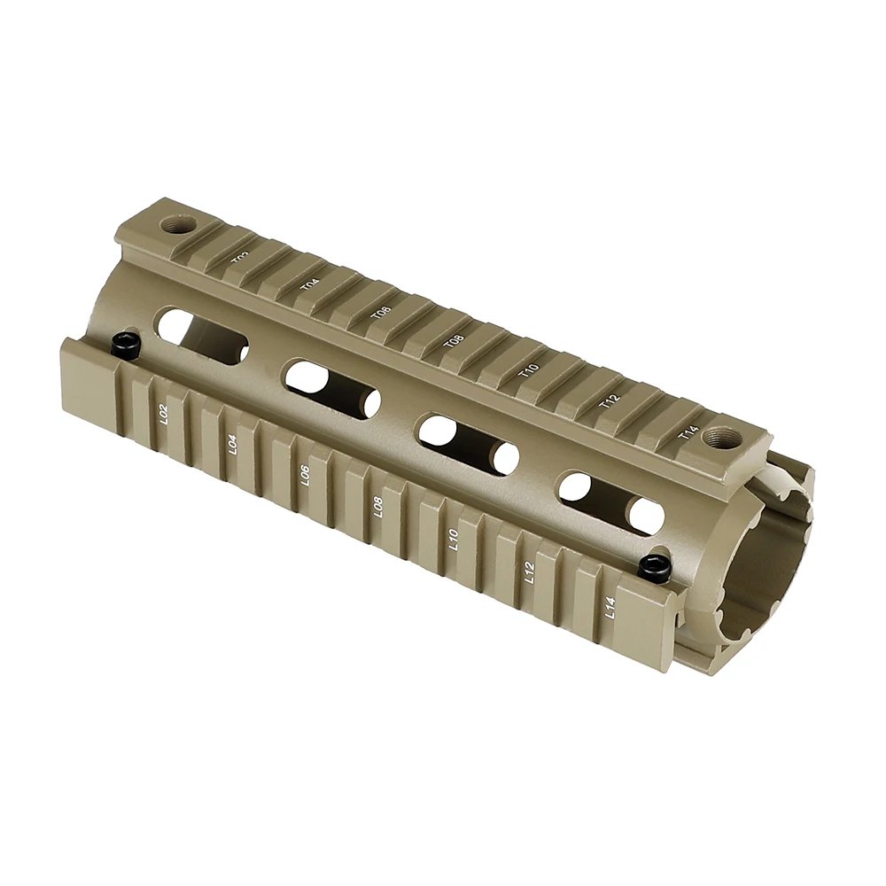 Ohhunt Охота PRO модель 4 AR15 6 7 дюймов карабин Handguard Airsoft AR 15 рис вклинивание Quad рейку из