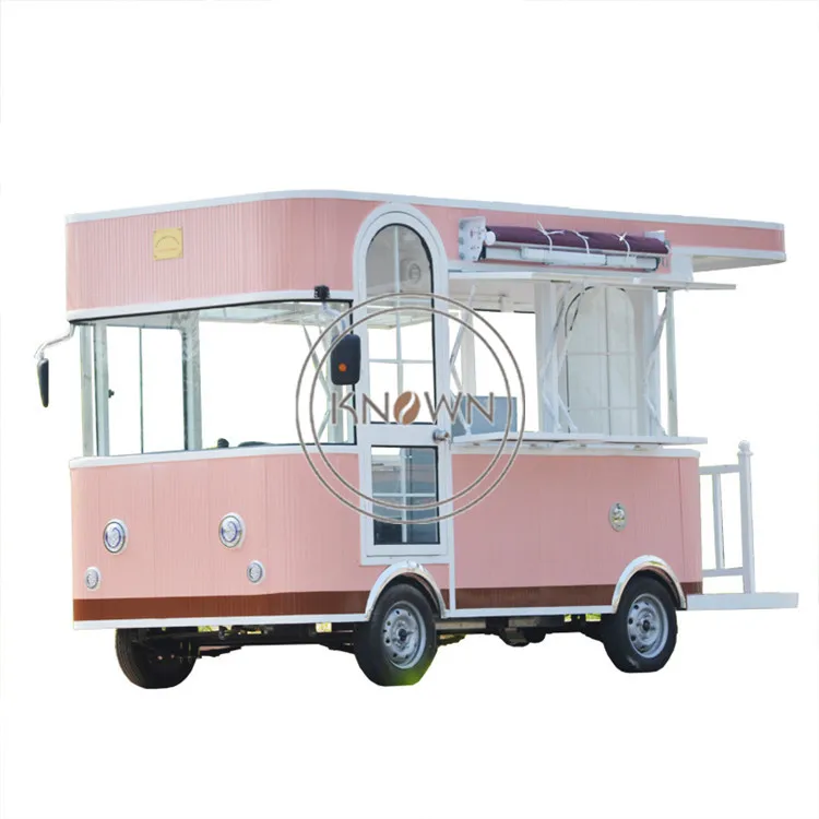 

2019 Hot Sale Can Be Design 3.5 M Long Electric food-truck Fast Food Trailer Usa Hotdog Food Cart