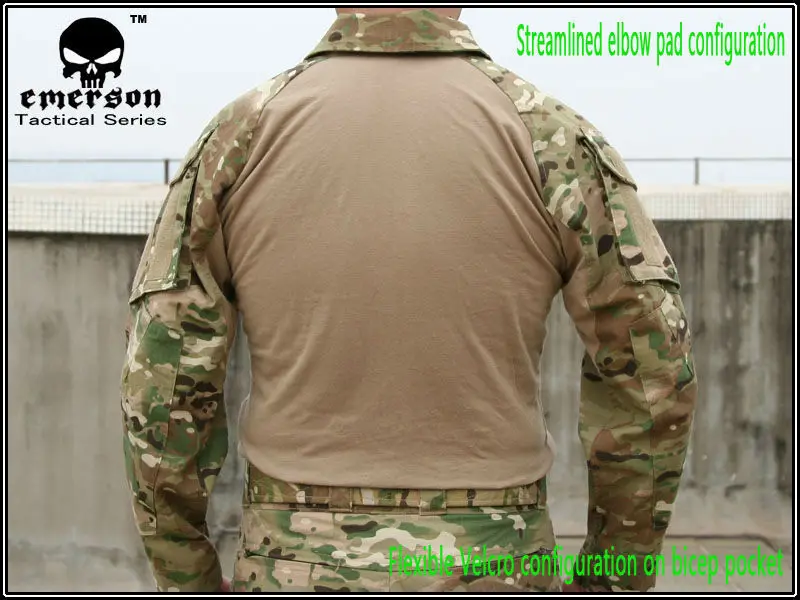 Emerson тактическая G3 боевая рубашка BDU Военная армейская мультикам EM8567|multicam shirt|multicam