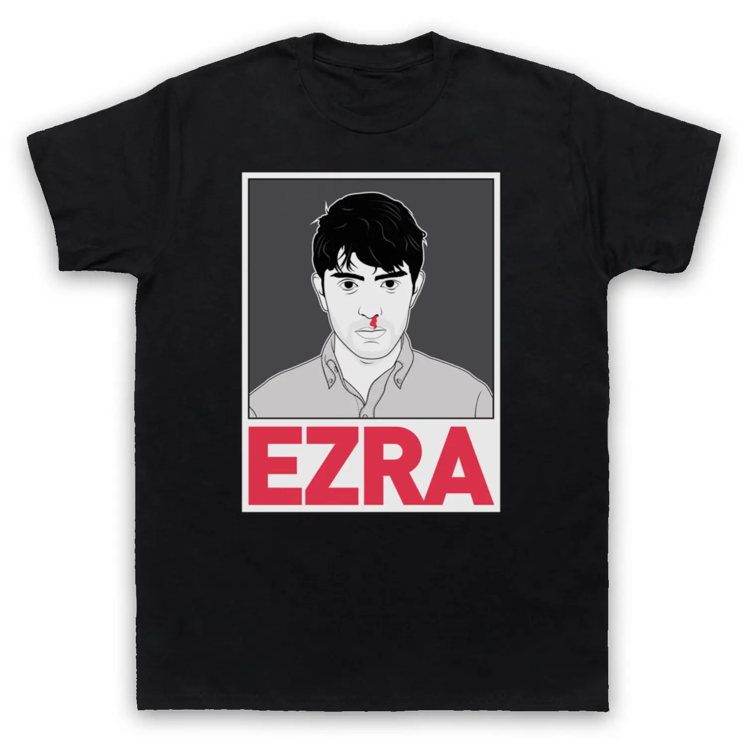 Для женщин футболка EZRA FURMAN в гарпуны неофициальный женская инди-группа | Женская